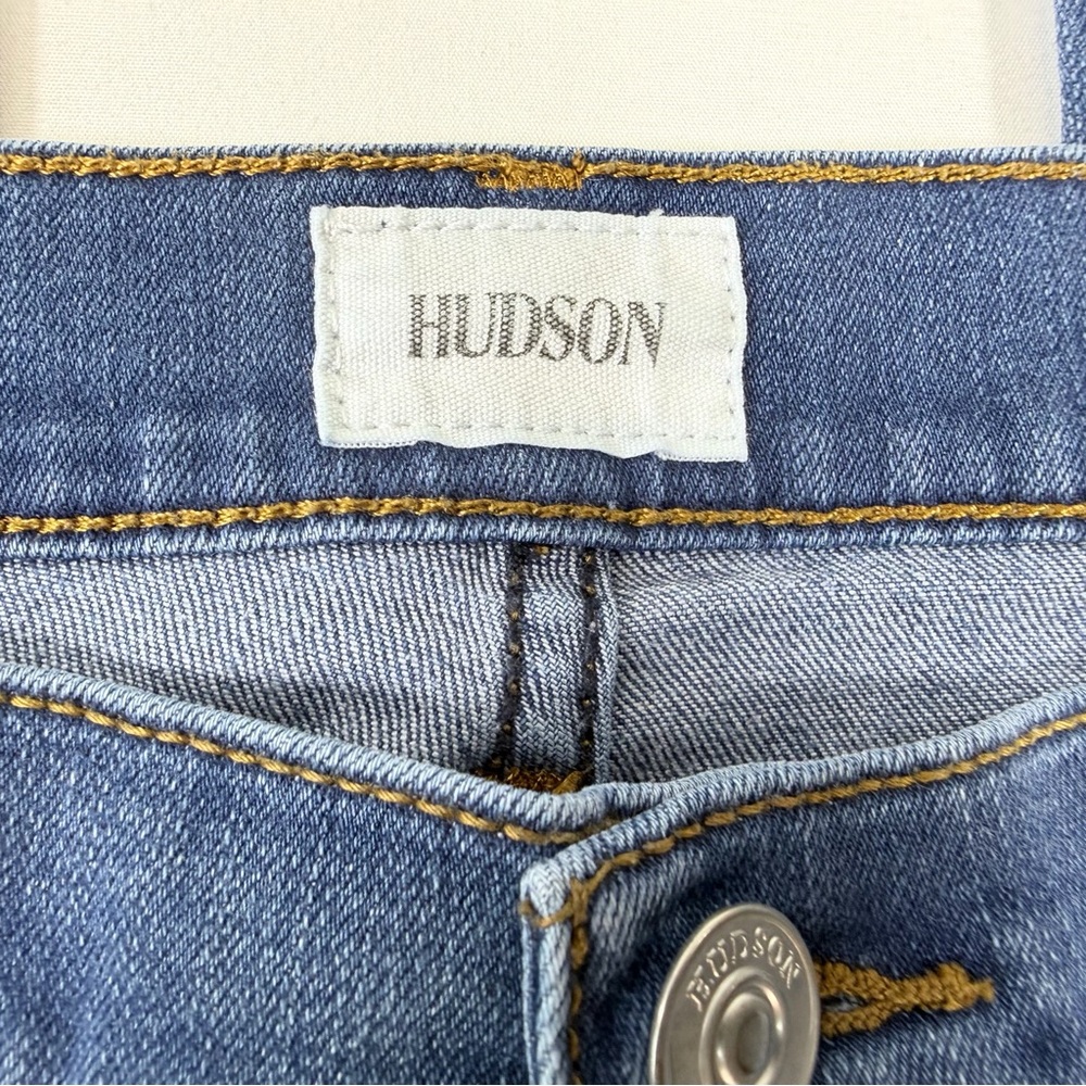 Hudson Krista Distressed Super Skinny Jeans Size 31 Women's - Picture 12 of 15